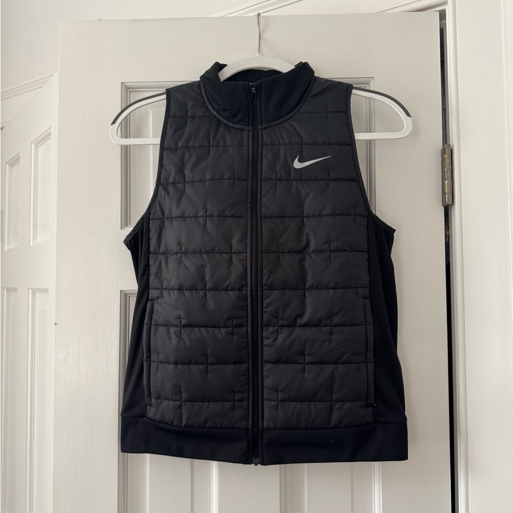 Nike Running Black Quilted Vest